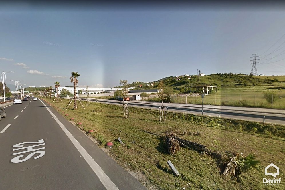 Tirane For Sale Land Tirane-Durres Highway Building Plot Industrial Land