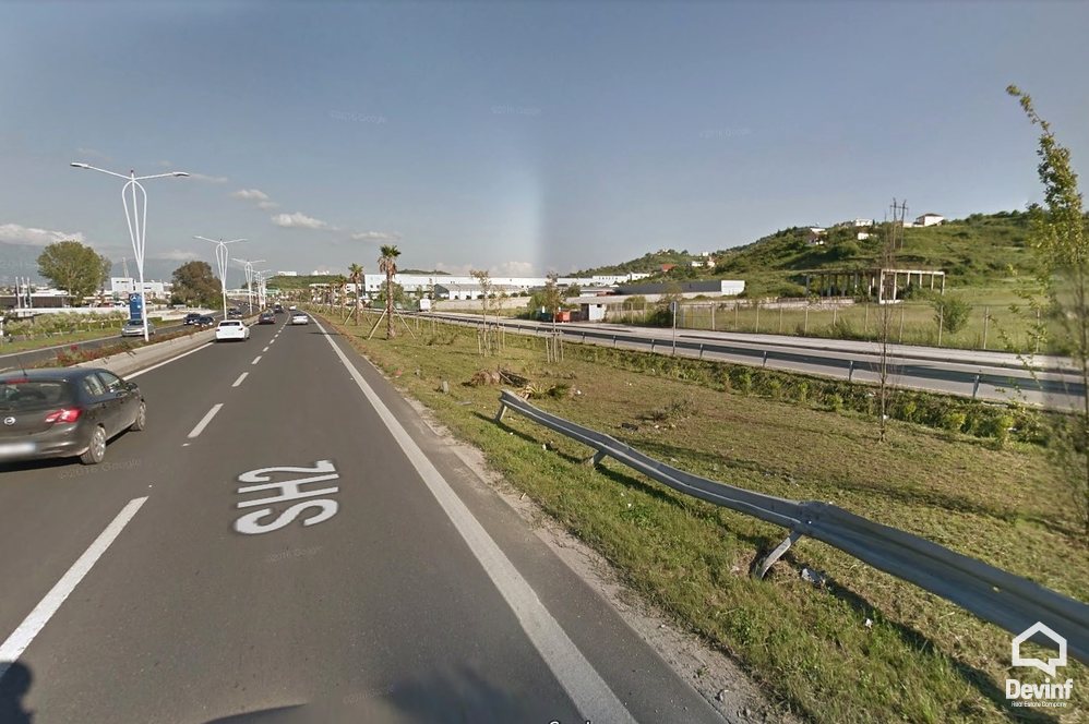 Tirane For Sale Land Tirane-Durres Highway Building Plot Industrial Land