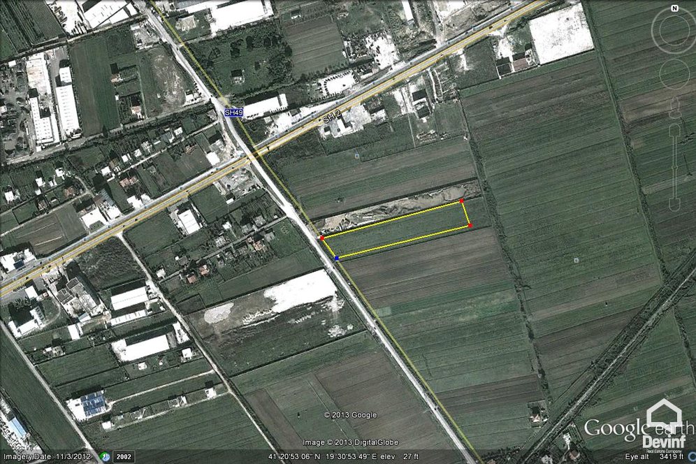 Durres For Sale Land Near the Tirana-Durres highway, only 5 Km far from the Durres town Industrial Land