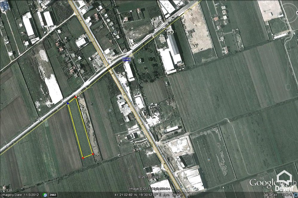 Durres For Sale Land Near the Tirana-Durres highway, only 5 Km far from the Durres town Industrial Land