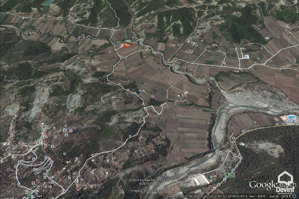 Tirane For Sale Land Stermas, Petrela Building Plot