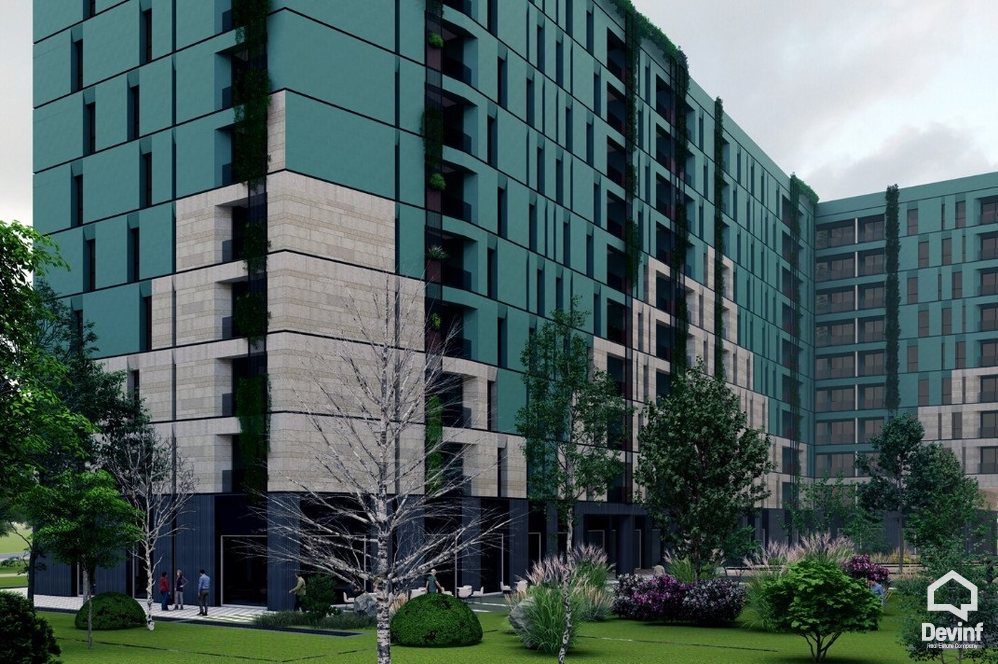 Tirane Shitje Apartament 1+1+A Rruga Javer Malo, Riverside Residence apartament kompleks rezidencial