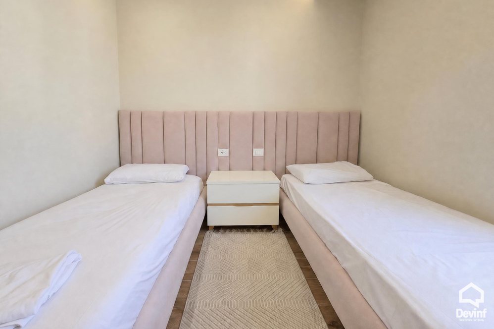Durres Shitje Apartament 2+1 San Pietro Resort & Residences, Gjiri i Lalezit apartament bregdet kompleks rezidencial Booking/AirBnB