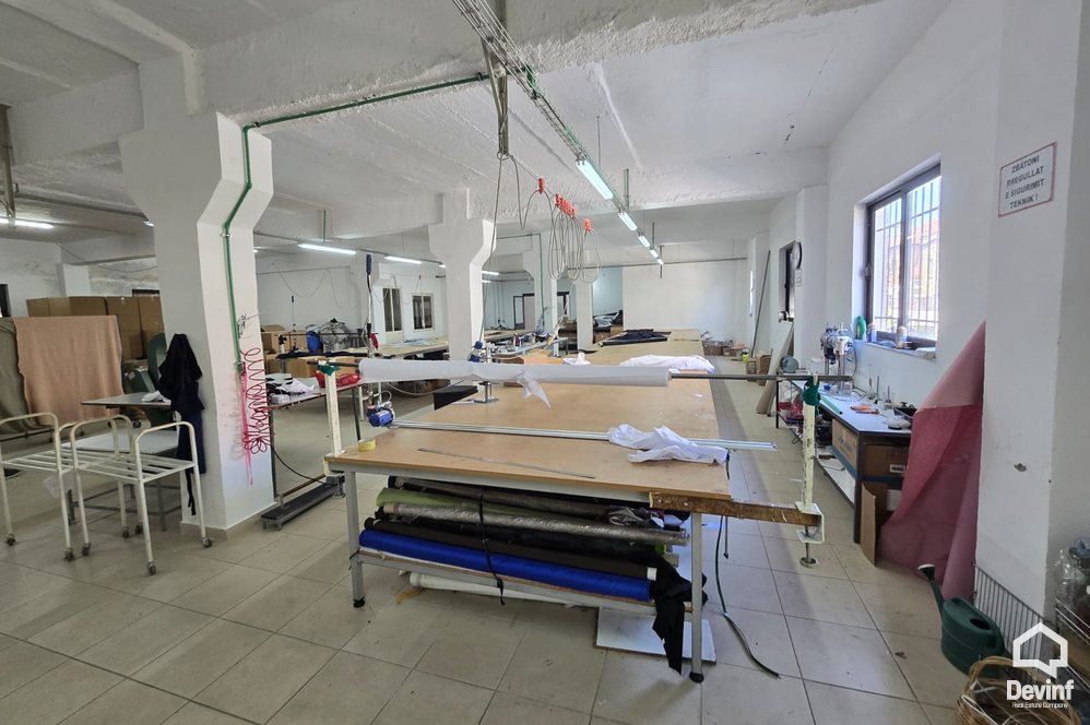 Tirane Qera Magazine Objekt prodhimi/magazine ne Kombinat, Tirane magazine palester prodhim fasoneri