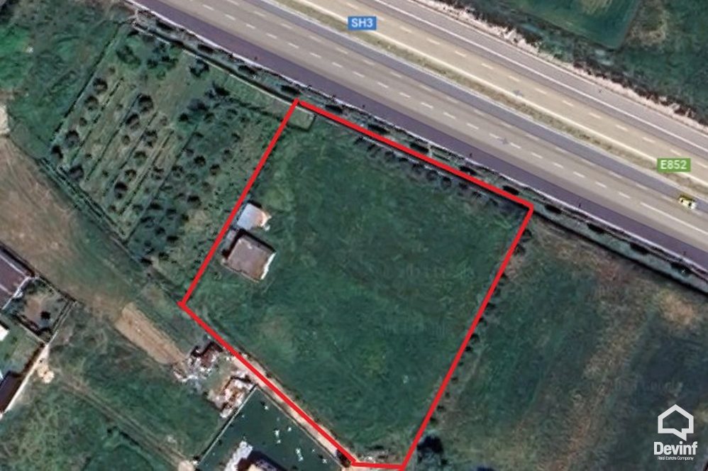 Tirane For Sale Land The land is located in the area of Berzhite, near the national road Tirana-Elbasan Industrial Land
