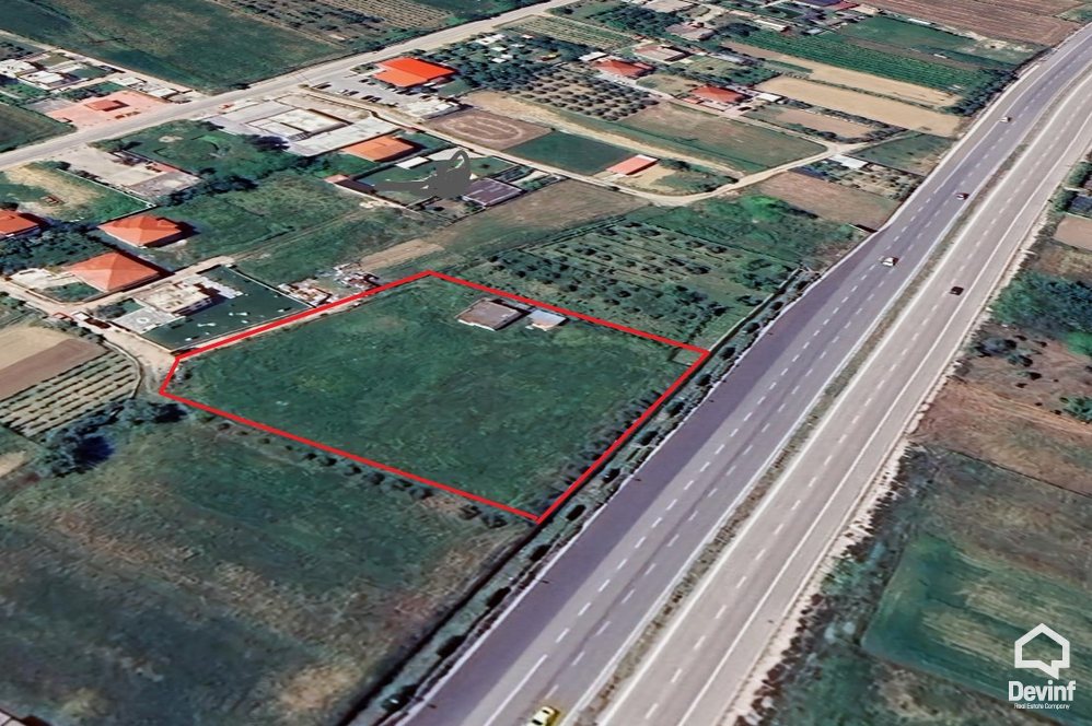 Tirane For Sale Land The land is located in the area of Berzhite, near the national road Tirana-Elbasan Industrial Land