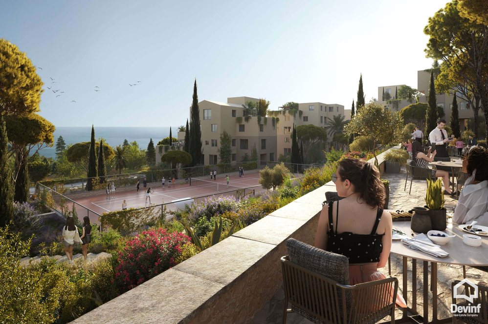 Vlore For Sale Apartment 2+1 Village Square, Drymades Apartment bregdet Residential Complex investim