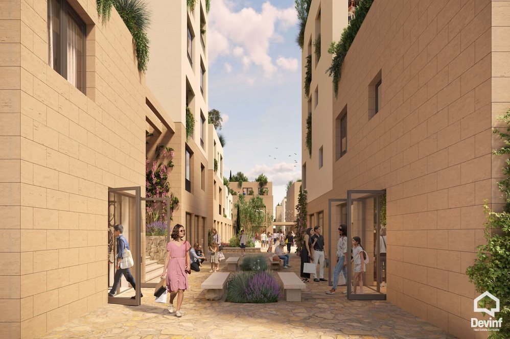 Vlore For Sale Apartment 2+1 Village Square, Drymades Apartment bregdet Residential Complex investim