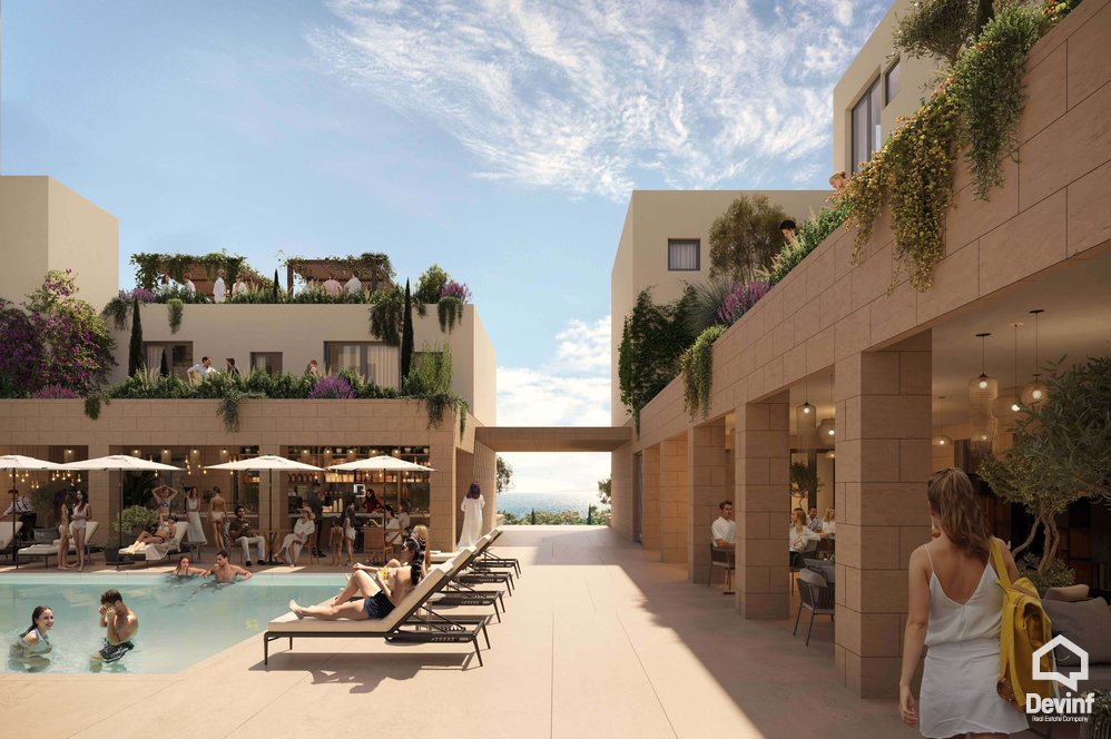 Vlore For Sale Apartment 2+1 Village Square, Drymades Apartment bregdet Residential Complex investim