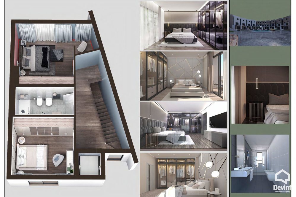 Tirane For Sale Villa 3+1 Villa for rent in the area of Mjull-Bathore, Farke Villa Residential Complex