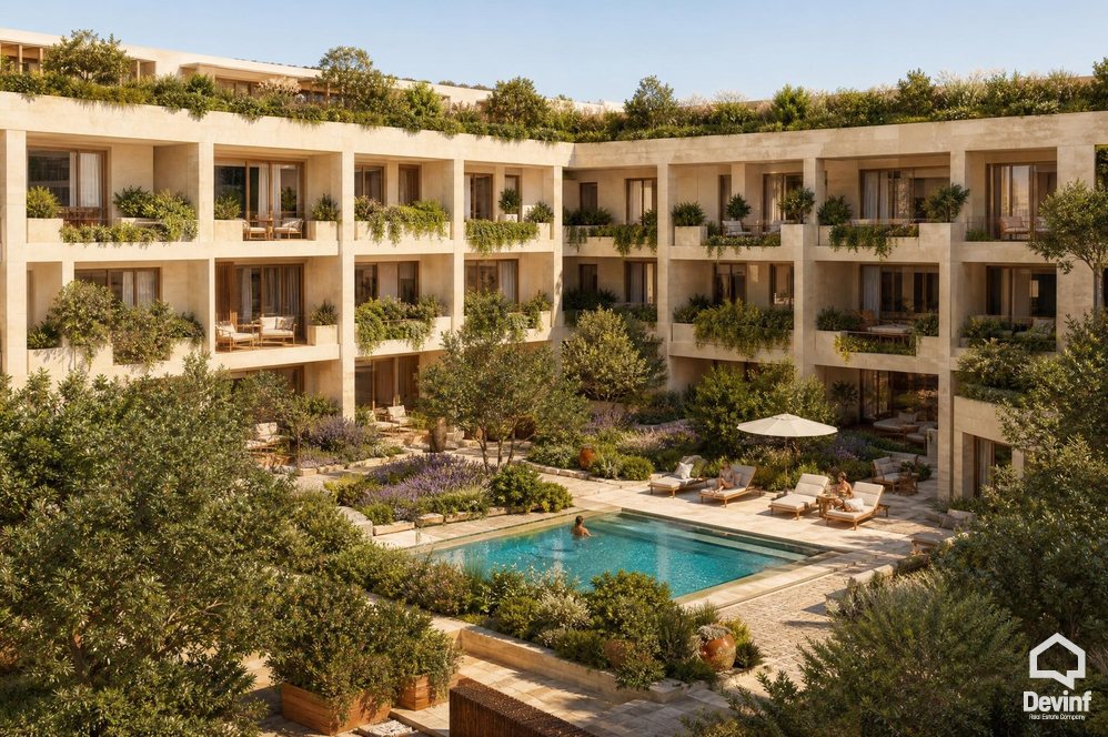 Shkoder For Sale Apartment 3+1 Baks Bay, Rrjoll, Velipojë Apartment bregdet Residential Complex investim penthouse