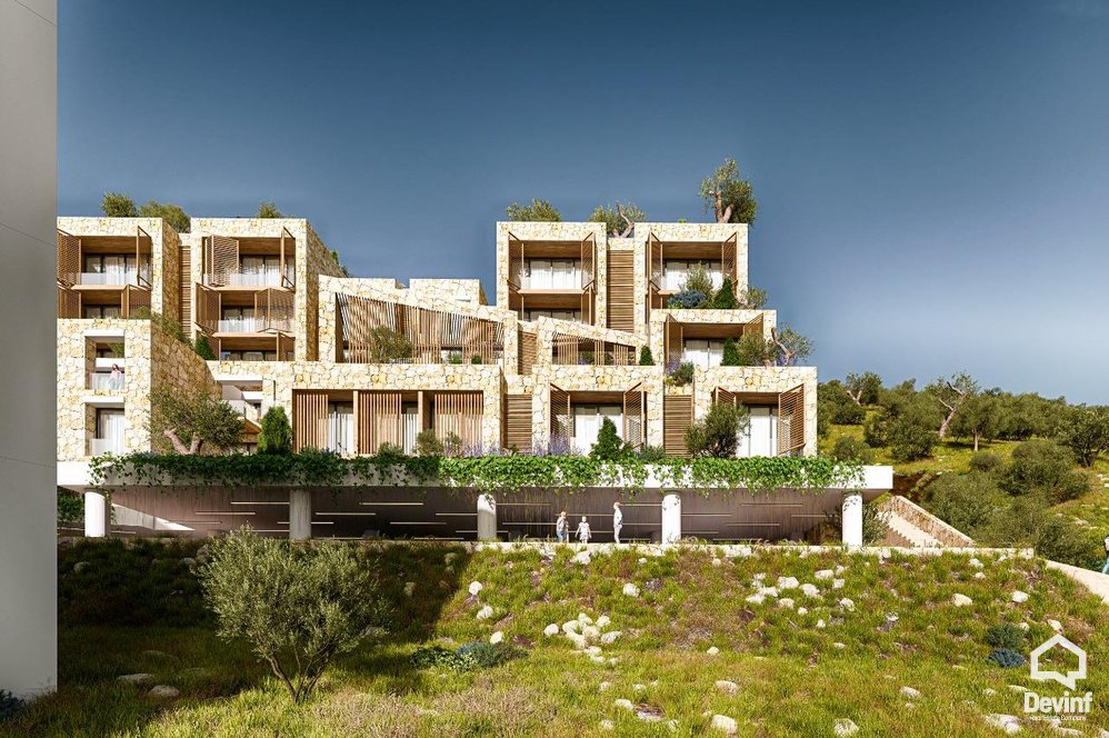 Himare Shitje Apartament 1+1 Kompleks Rezidencial ne Potam apartament kompleks rezidencial