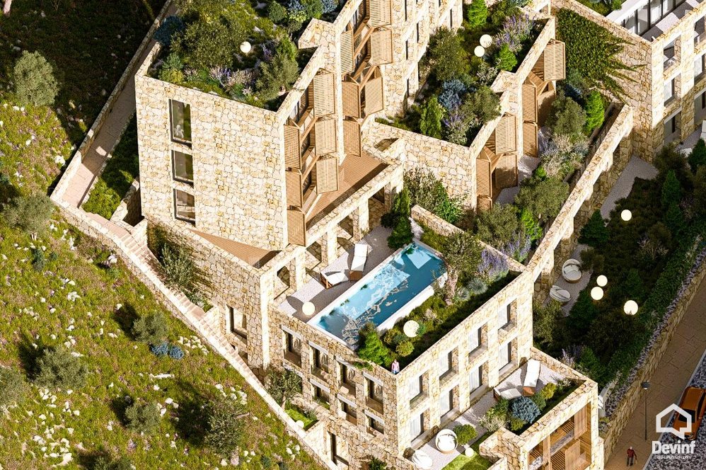 Himare Shitje Apartament 1+1 Kompleks Rezidencial ne Potam apartament kompleks rezidencial bregdet