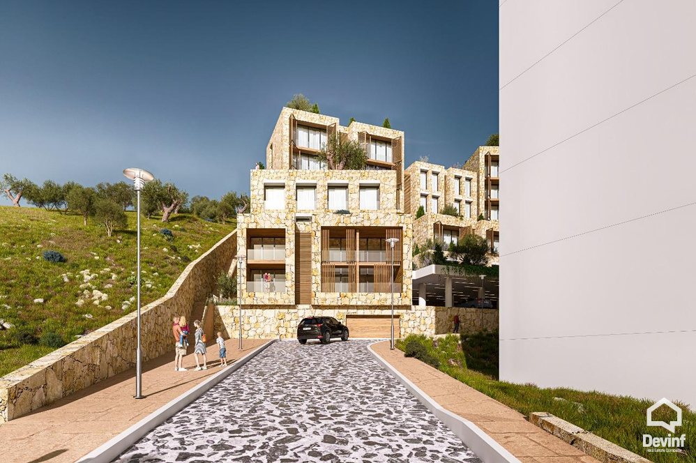 Himare Shitje Apartament 1+1 Kompleks Rezidencial ne Potam apartament kompleks rezidencial bregdet