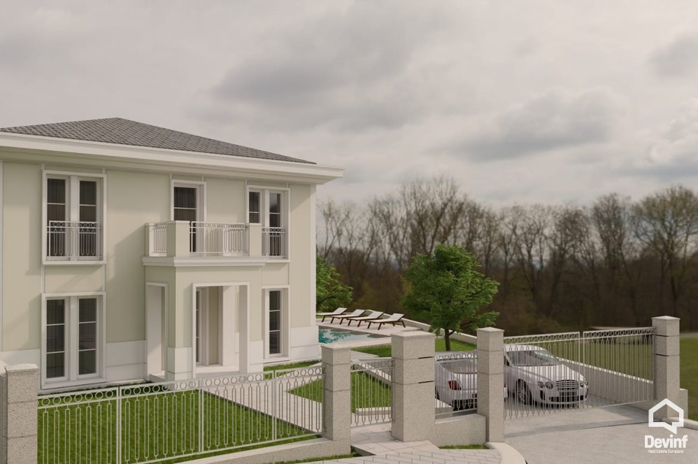 Tirane For Sale Villa 4+1 New residential complex with villas near Lake Farka Villa Residential Complex investim