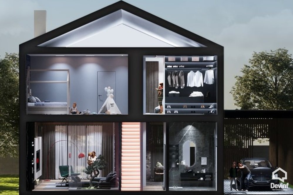 Tirane Shitje Vile 3+1 Kompleks i ri rezidencial vilash ne Lunder vile kompleks rezidencial