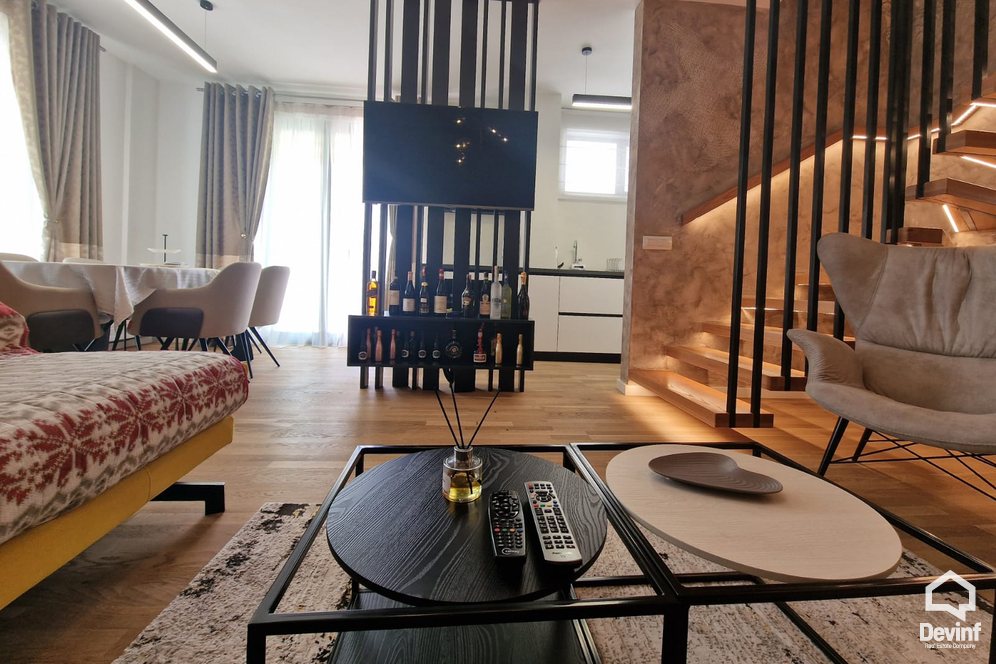 Tirane Shitje Apartament 2+1 Rezidence banimi ne rrugen Ndre Mjeda apartament dubleks Residence