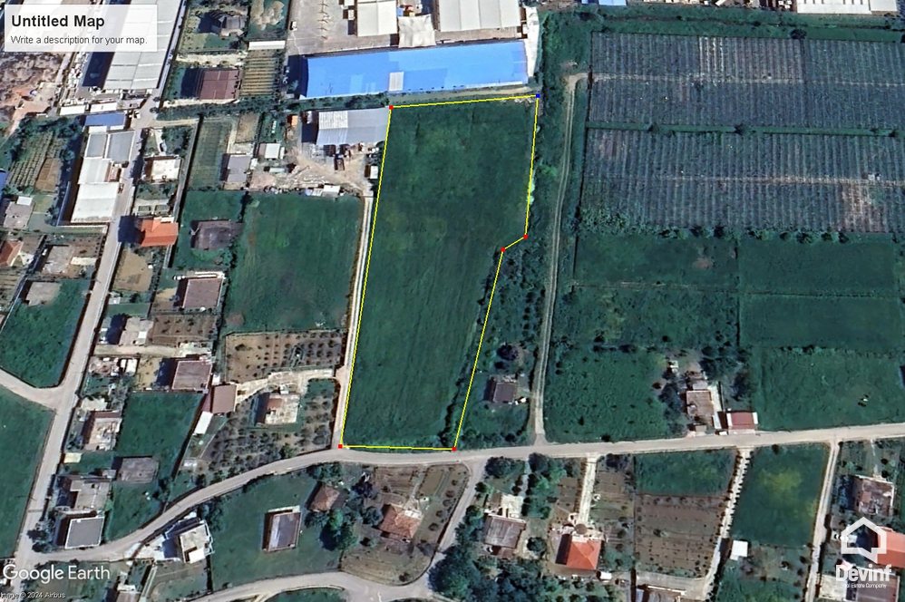 Tirane For Sale Land  The lnd is located in Tirane-Vore Highway Building Plot Industrial Land