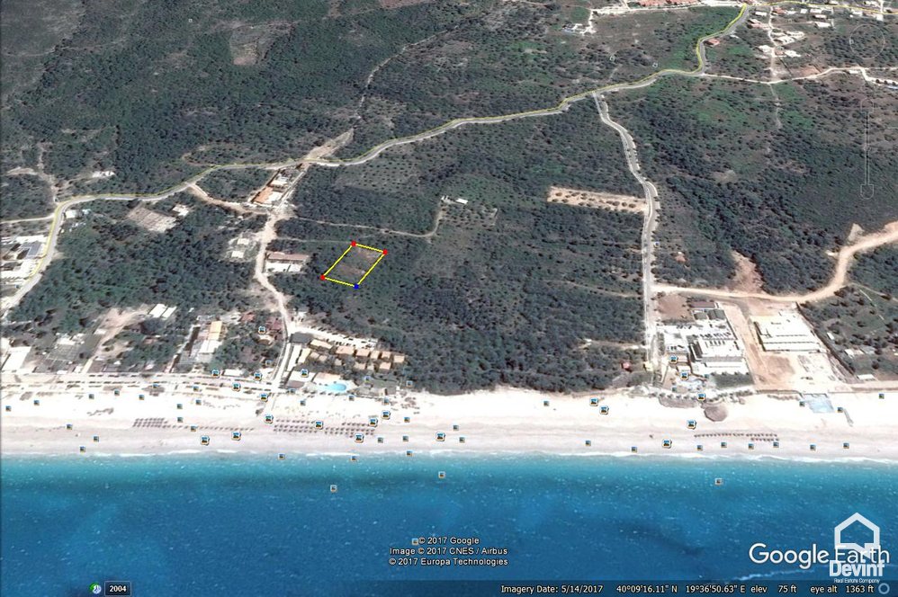 Vlore For Sale Land  The land is situated in the Coastline of Dhermi, Vlore, Albania Coast Land