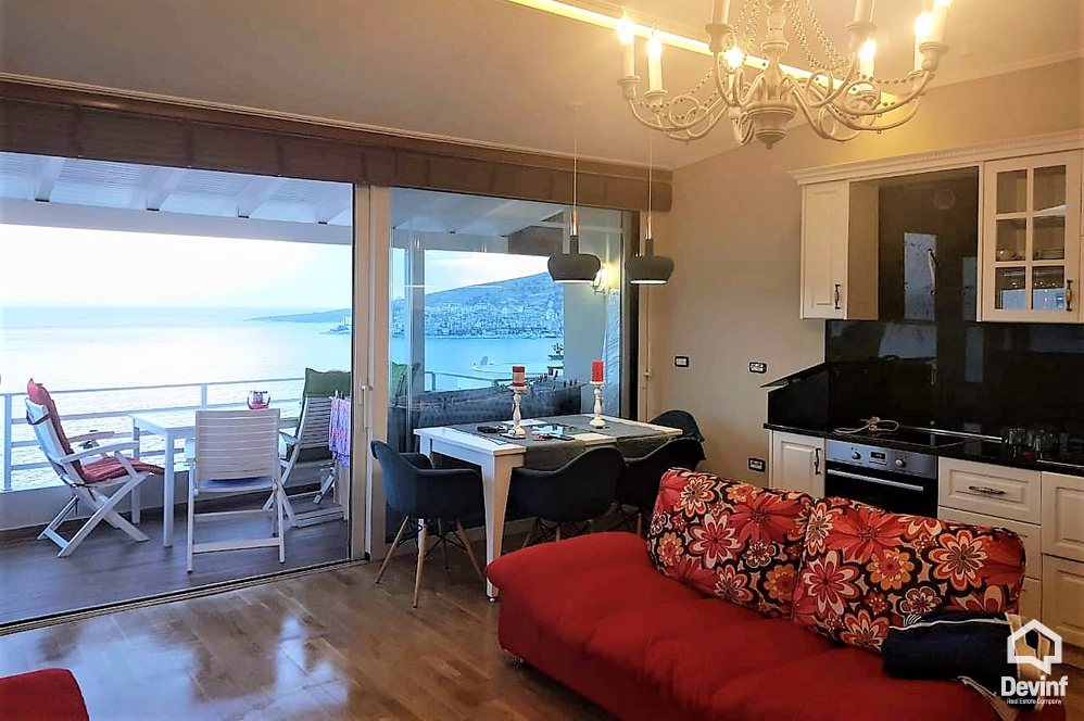 Sarande Shitje Apartament 1+1+A prane Bougainville Bay, Sarande apartament
