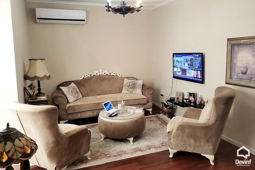 Me Qera Apartment 2 bedrooms + livingroom + kitchenette Close to US Embassy Tirane