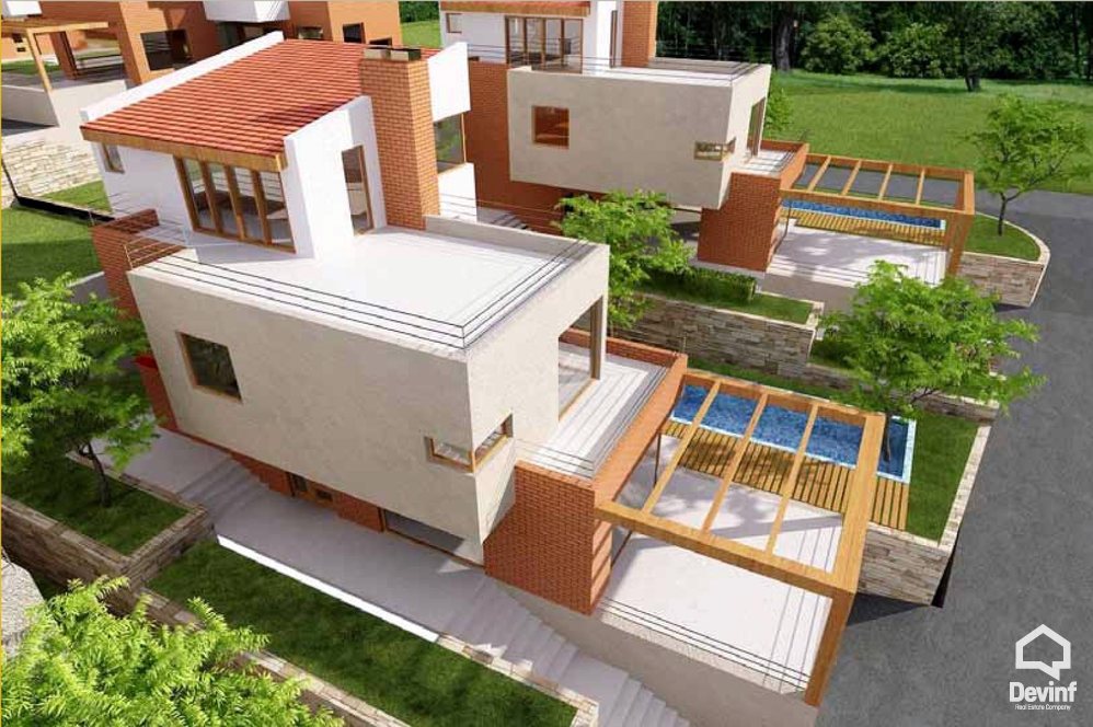 Tirane For Sale Villa  Residential complex near TEG Shopping Center Villa Residential Complex