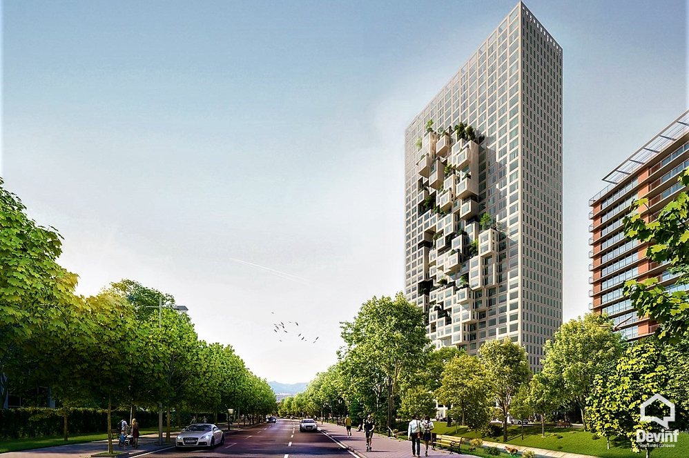 Tirane For Sale Apartment 2+1+A DownTown One Rezidence, Bajram Curri Boulevard Apartment
