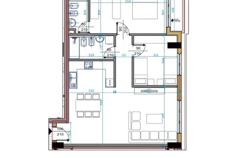Tirane Shitje Apartament 2+1+A Kompleks rezidencial, Kodra e Diellit 2 apartament kompleks rezidencial