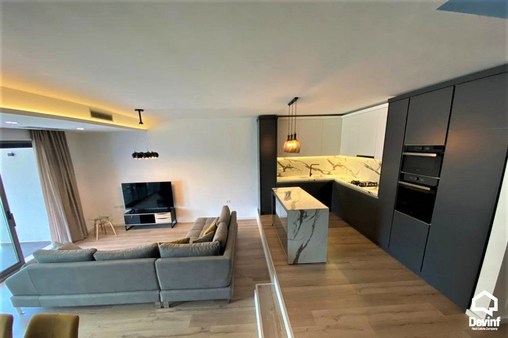 Tirane For Rent Villa 3+1+A A semi-detached house in a residential compound in Mullet area Villa Residential Complex