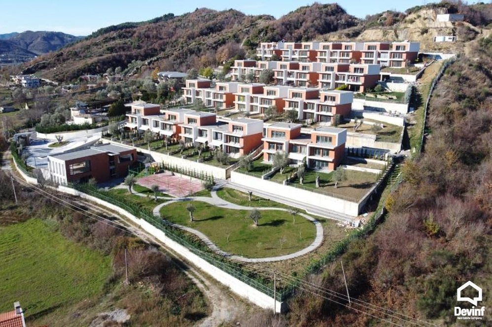 Tirane For Rent Villa 3+1+A A semi-detached house in a residential compound in Mullet area Villa Residential Complex