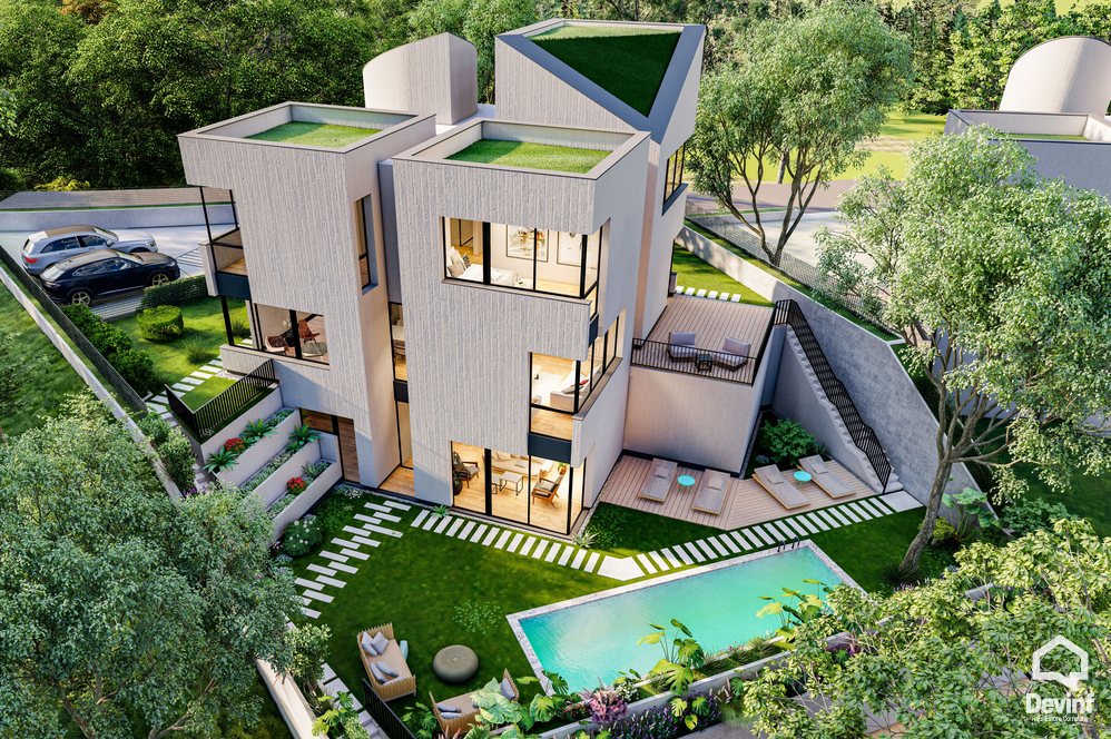 Tirane Shitje Vile  Kompleksi Rezidencial Green Valley vile kompleks rezidencial