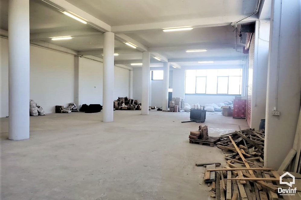 Tirane Qera Magazine  Objekt industrial ne zonen prane Vores magazine prodhim ndertese multifunksionale