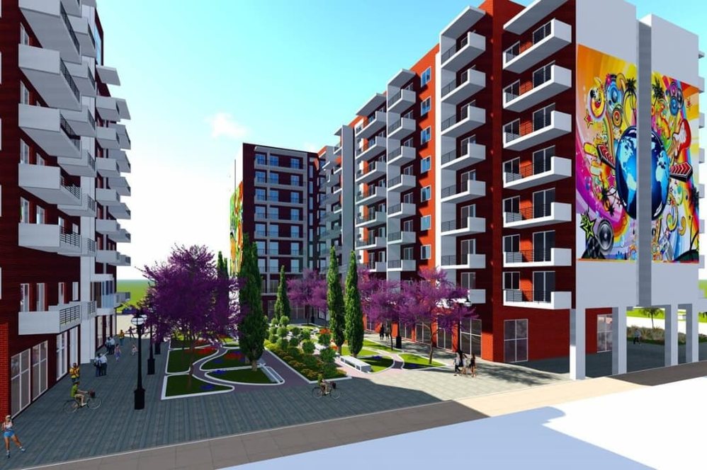 Tirane Shitje Apartament 2+1+A Kompleksi Tirana Golden Park, prane Spitalit Amerikan 3 apartament kompleks rezidencial