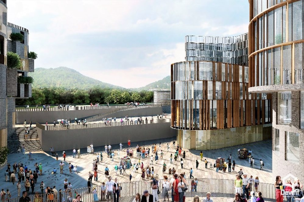 Tirane For Sale Office  Urban Limit Residence, near National Air Albania stadium Residential Complex