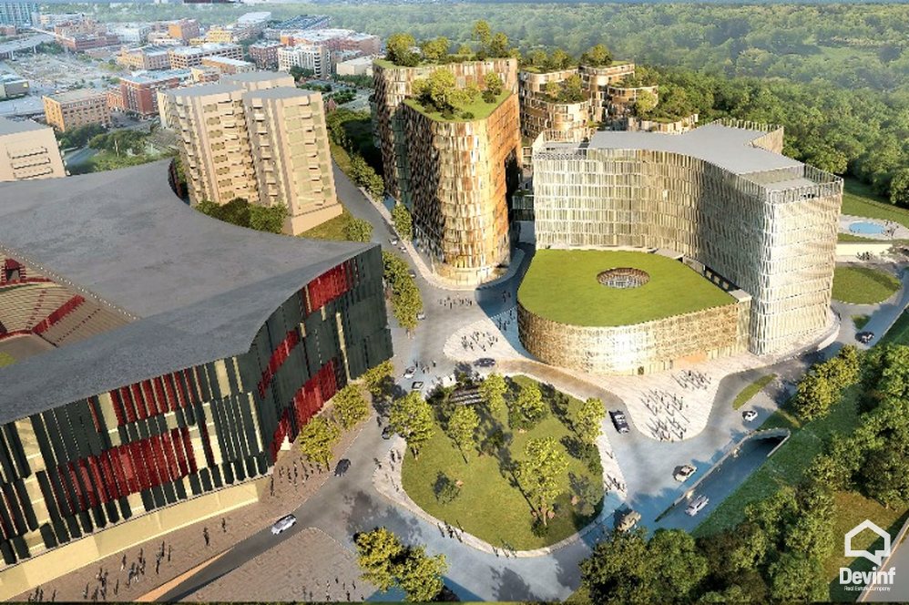 Tirane For Sale Office  Urban Limit Residence, near National Air Albania stadium Residential Complex