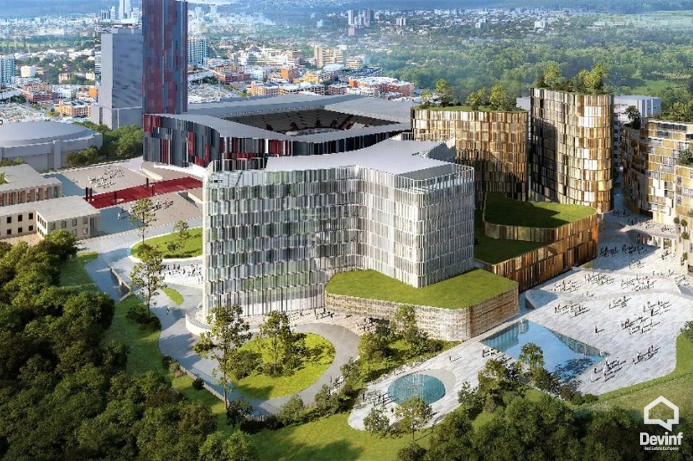 Tirane For Sale Office  Urban Limit Residence, near National Air Albania stadium Residential Complex