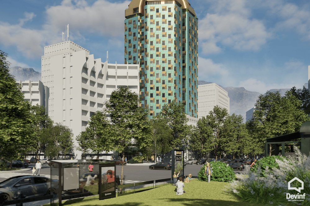 Tirane For Sale Apartment 1+1 Bazaar Gate Apartment investim Rezidence