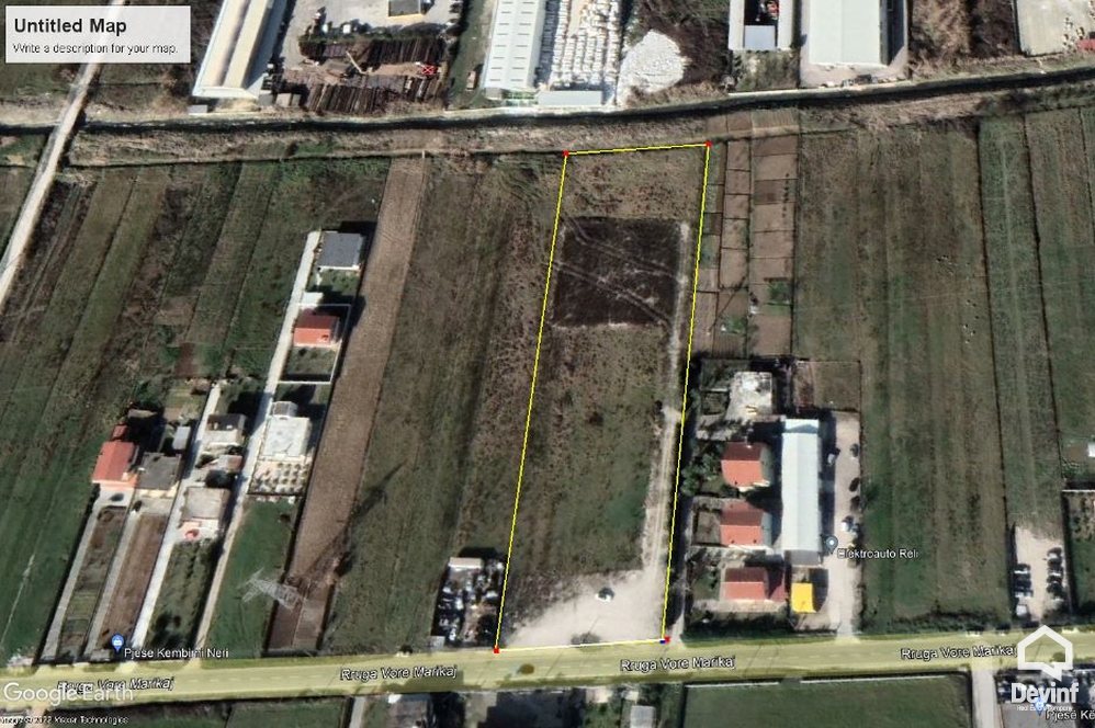 Tirane For Sale Land  Tirane-Durres Highway Industrial Land industri