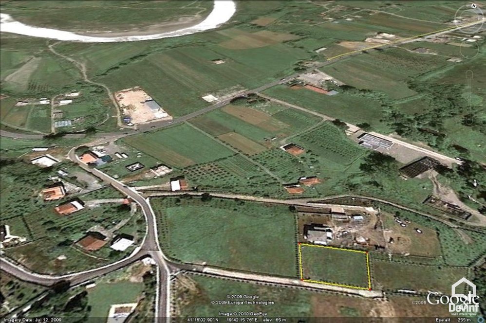Tirane For Sale Land  This plot is positioned in Peze Helmes, in west side of Tirana.  Building Plot