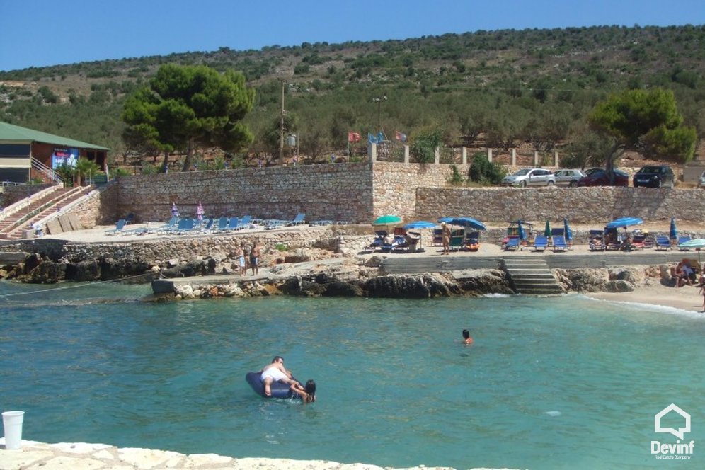 Sarande For Sale Land  This unique land is located on the beautiful coast of Ksamil. Coast Land