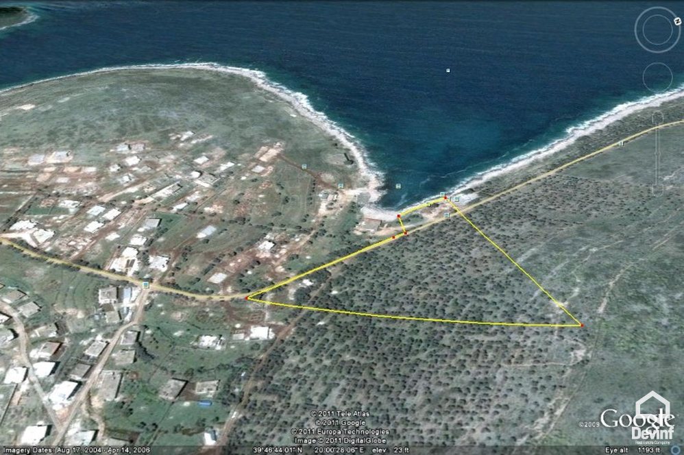 Sarande For Sale Land  This unique land is located on the beautiful coast of Ksamil. Coast Land