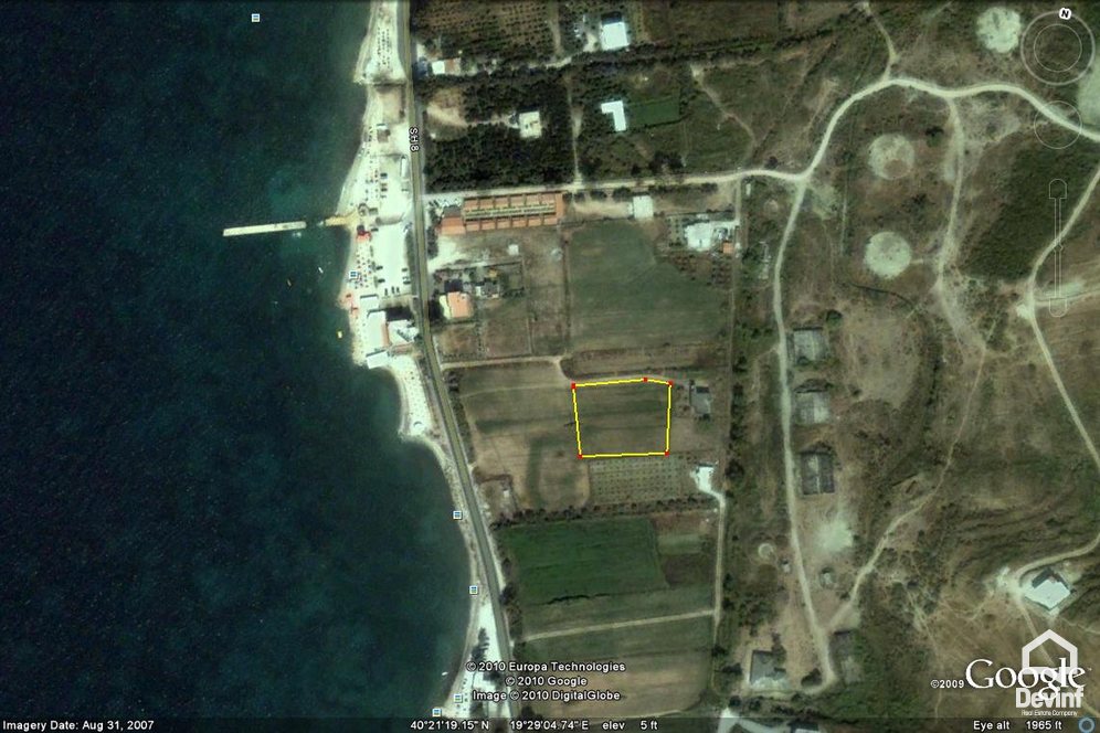 Vlore For Sale Land  This property is located in Radhima, Vlora. Building Plot Coast Land