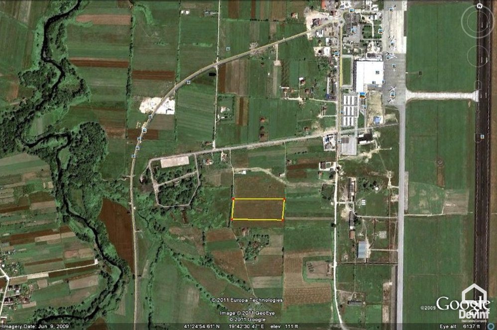 Tirane For Sale Land  Located near Tirana-Rinas Road Industrial Land