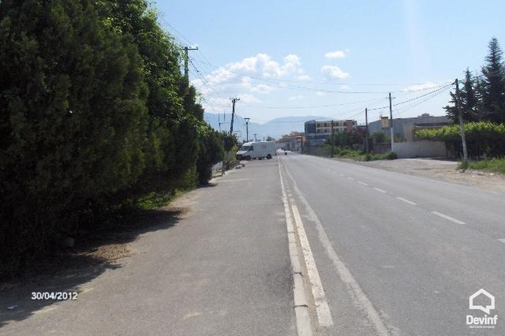 Tirane For Sale Land  The land is positioned on the highway Tirana-Vore, in the secondary road, near Emigres Industrial Land
