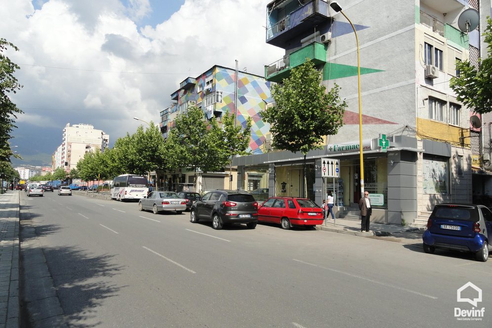 Tirane For Sale Shop  This shop is located on the edge of the small ring road of Tirana 