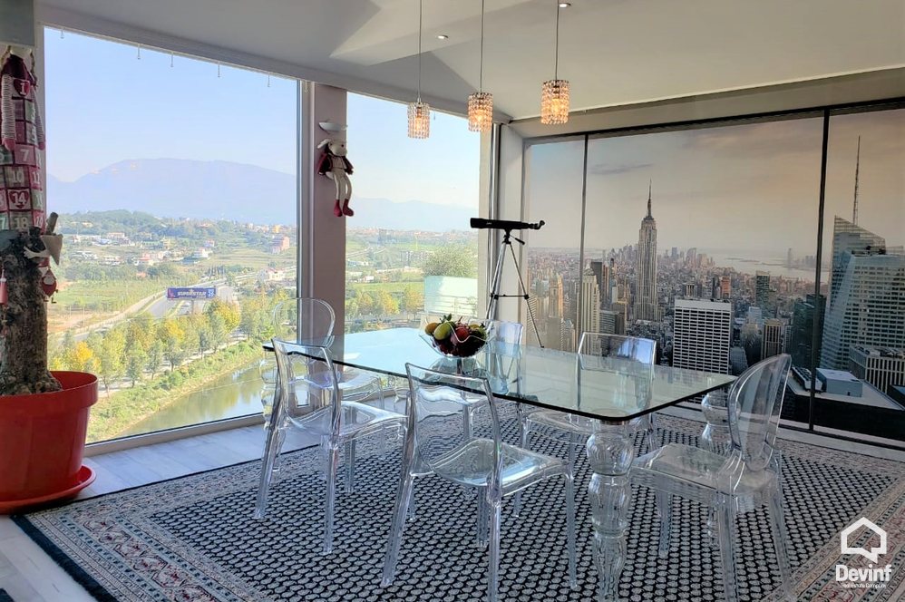 Tirane Shitje Apartament 2+1+A Prane Liqenit Artificial te Tiranes apartament penthouse