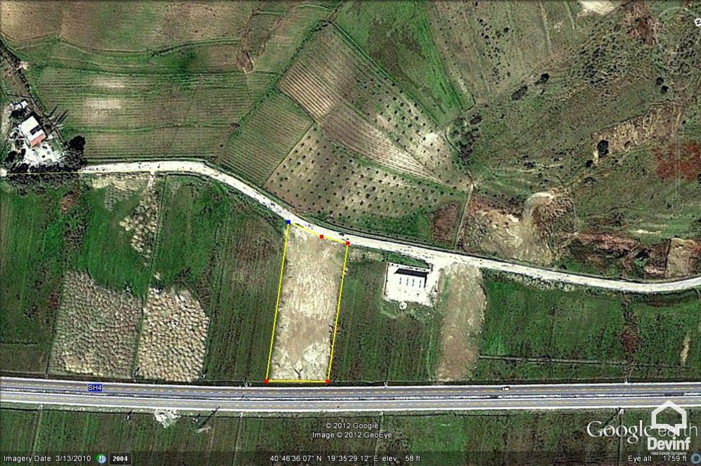  For Sale Land  The land is located on the edge of the highway Lushnje-Fier, near the village Mbrostar Industrial Land