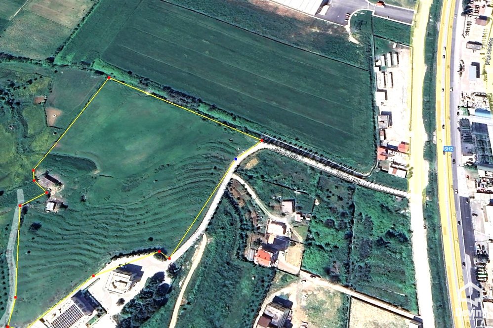 Tirane For Sale Land  The land is positioned near the City Park Center, on Durres-Tirana Highway Industrial Land