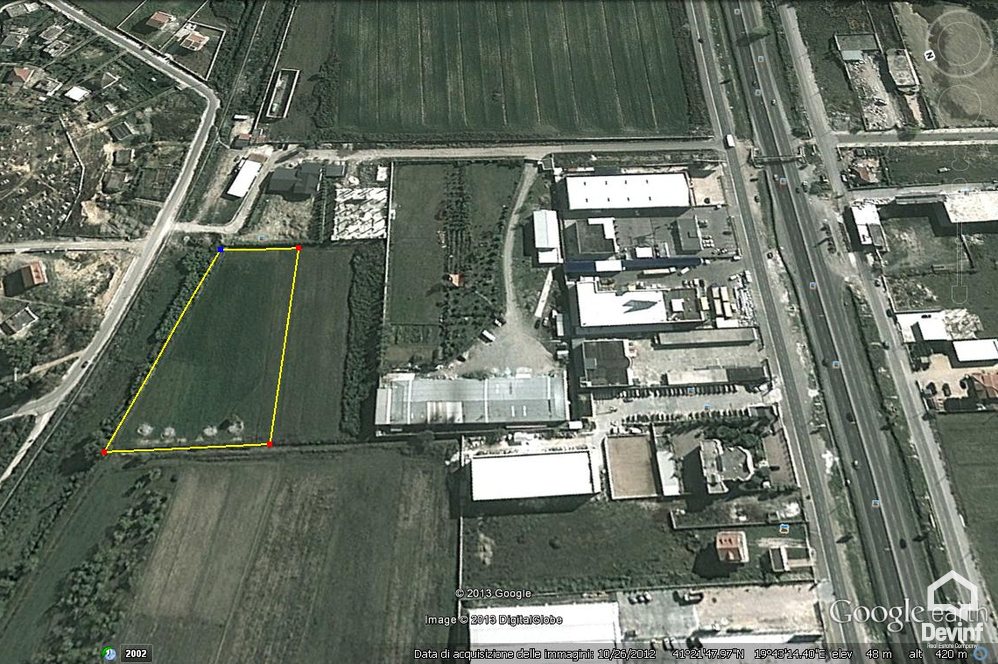 Tirane For Sale Land  Tirana-Durres Highway, near by the Mercedes Benz building, in the secondary road Industrial Land