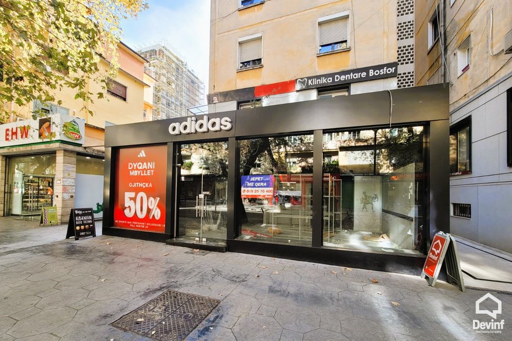 Tirane For Rent Shop  Shop in Myslym Shyri Street Shop show room